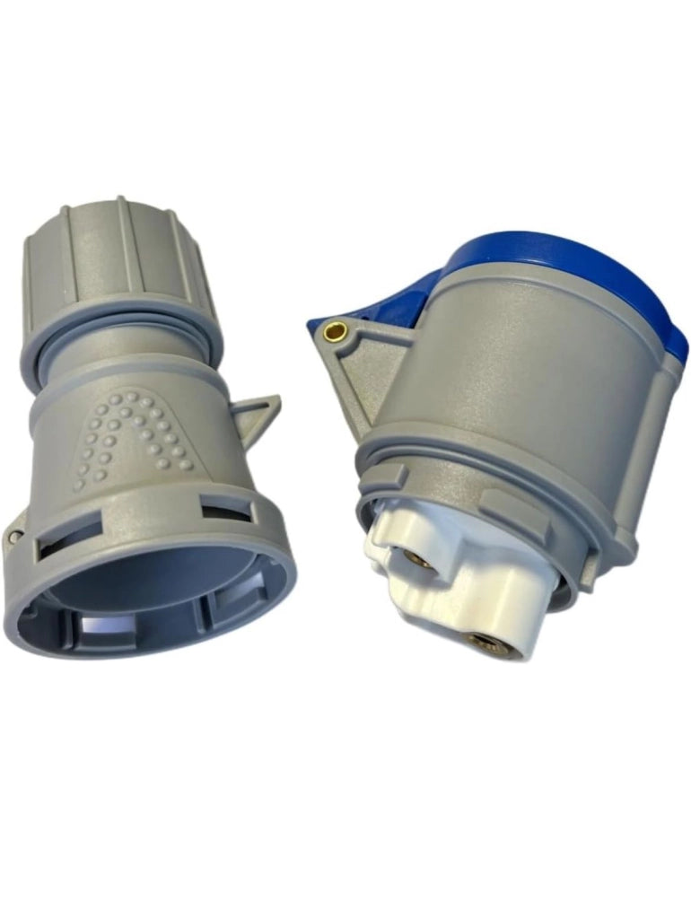 Presa industriale CEE 3poli 16A 6H 230V 2P+E IP44 309LM.213