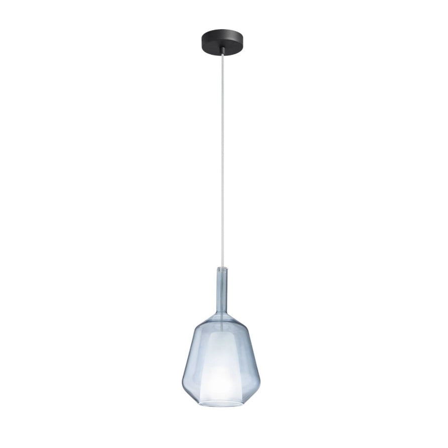 VETRO PIREX D.18XH31CM ACQUAMARE PER MONTATURA.