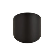 Lampada da parete FORM 3 in acciaio nero opaco