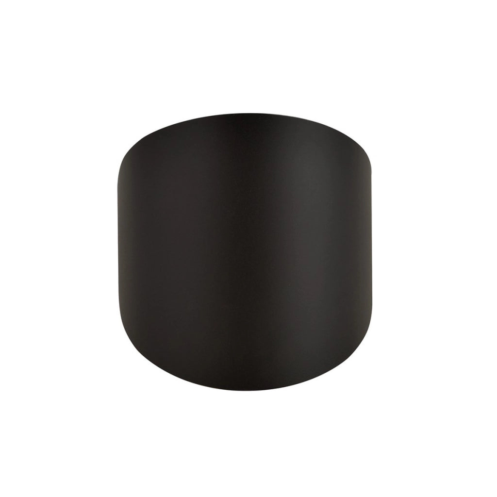 Lampada da parete FORM 3 in acciaio nero opaco