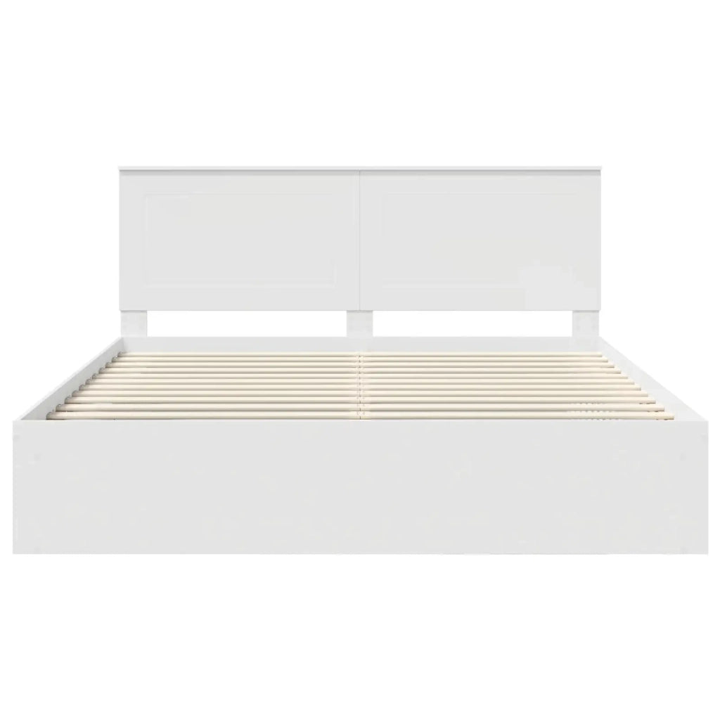 Struttura del letto Bianco 180 x 200 cm Pino massello 3409318