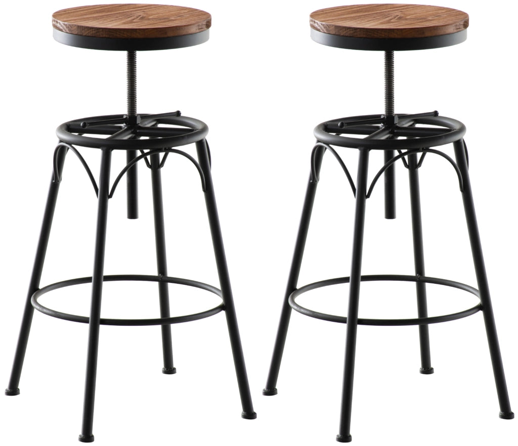 Set di 2 sgabelli da bar Beam 2