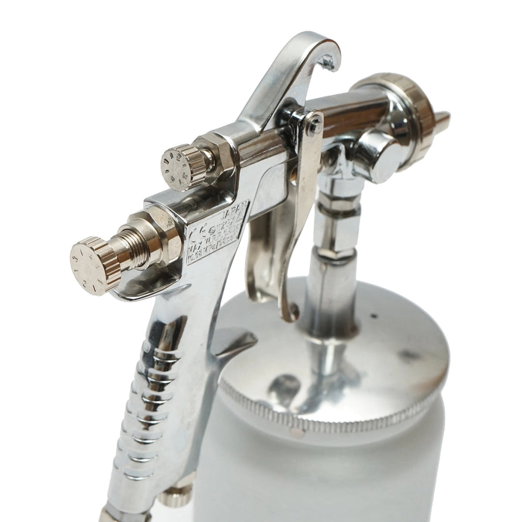 Pistola per verniciatura ad aria compressa da 600 ml, ugello HVLP da 1,3 mm, portata 190 ml/min, pressione max 5 bar