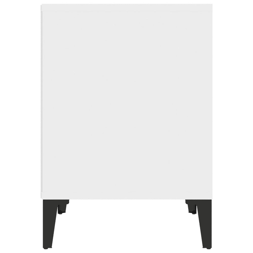 Comodino Bianco 40x35x50 cm cod mxl 30239