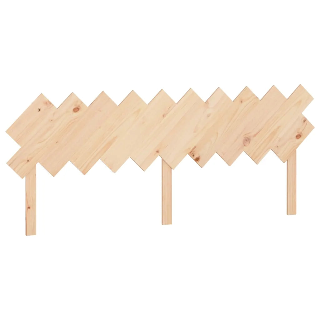Testiera per Letto 196x3x80,5 cm in Legno Massello di Pino 819240