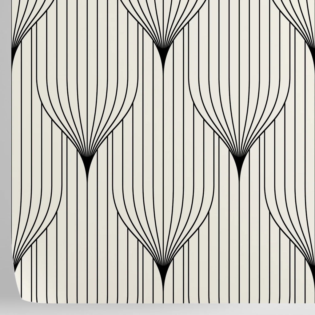 Carta da Parati Art Déco Carta Vegana 250x200cm 5,5mq 
