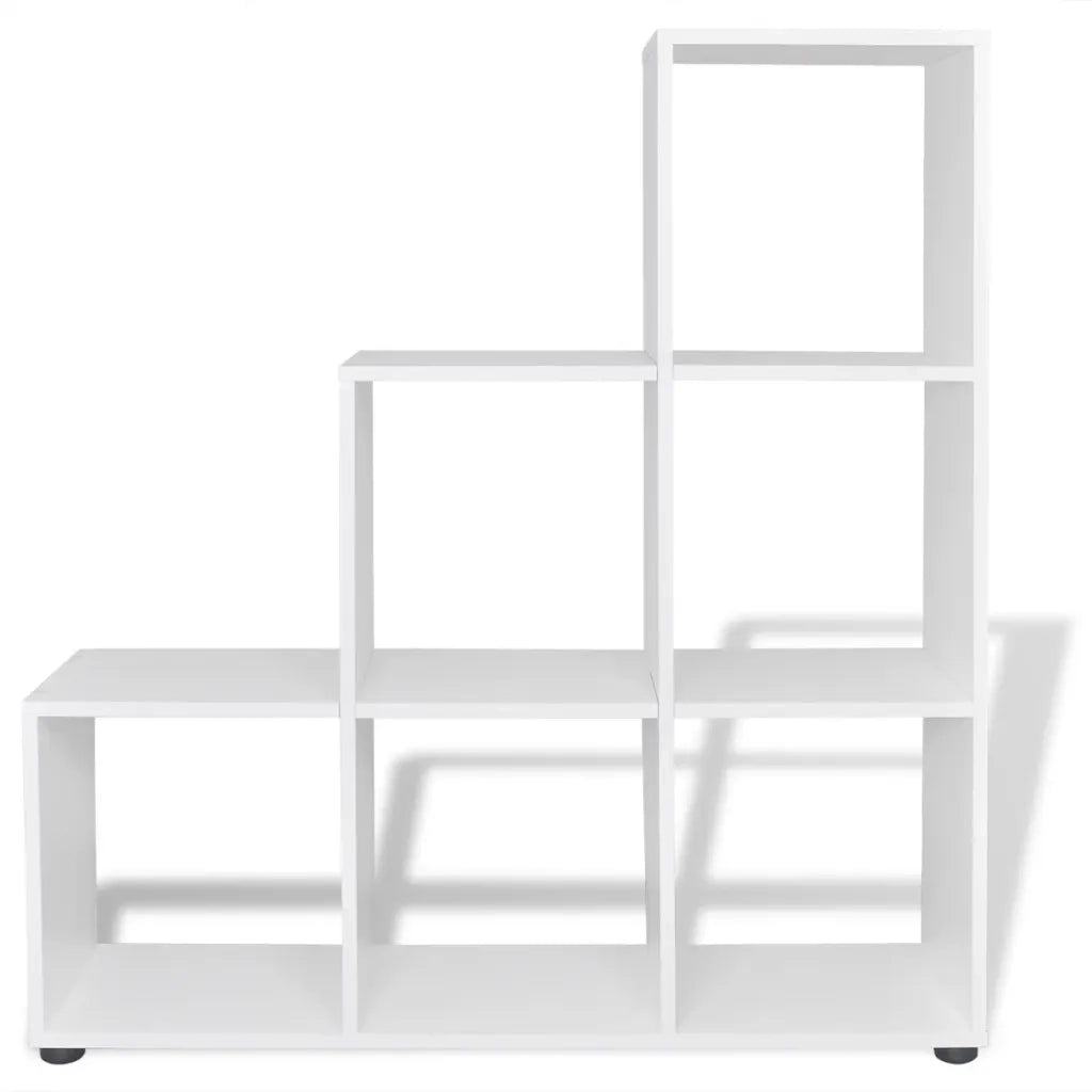 Libreria Scalare / Scaffale Espositore 107 cm Bianco 242552