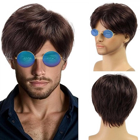 Pruik corta a strati naturale sintetico - Cosplay Pruik - Halloween Pruik - Pruik da costume - Pruik uomo - Materiale termoresistente - Strumento per capelli 

Codice prodotto: 
Modello: 
Specifica tecnica: Haarstuk