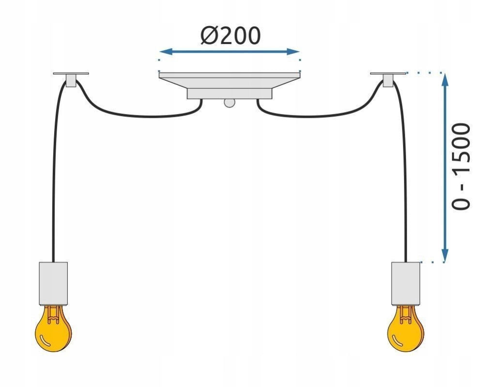 Lampada Spider Rope 6