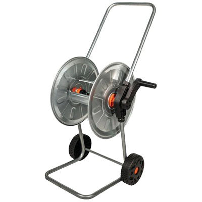 AVVOLGITUBO IRRIGAZIONE CARRELLATO AGRATI  ACCIAIO ZINCATO RUOTE PLT X TUBO 1/2 MT  50