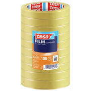 Tesa tesafilm standard nastro adesivo multiuso 66m x 15mm - 10 rotoli