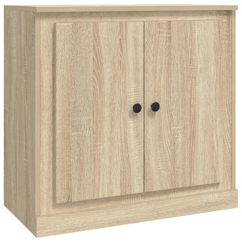 vidaXL Credenze 3 pz Rovere Sonoma in Legno Multistrato