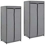 Armadio 2 pz Grigio 75x50x160 cmcod mxl 106138