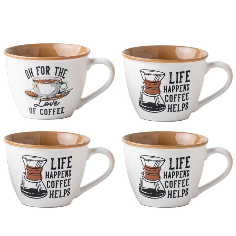 MAURY'S TAZZA DEISGN CAFFE DA 550 CC IN DISEGNO ASSORTITO