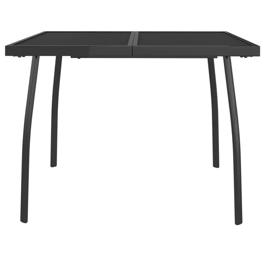 Set da Pranzo da Giardino 5pz | Set Salotto da Giardino Antracite in Rete Metallica