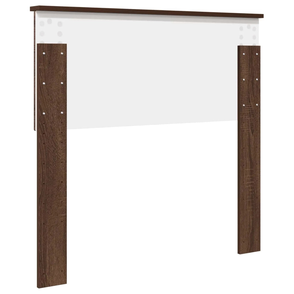 Testiera Rovere Marrone 90 cm Legno multistrato