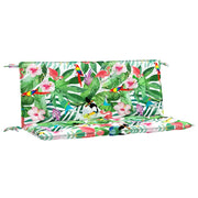 Cuscini Panca da Giardino 2 pz | Cuscini per sedie Multicolore 120x50x7cm in Tessuto