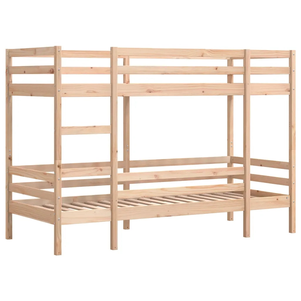 Letto a Castello senza Materasso 90x190 cm Legno di Pino 3284221