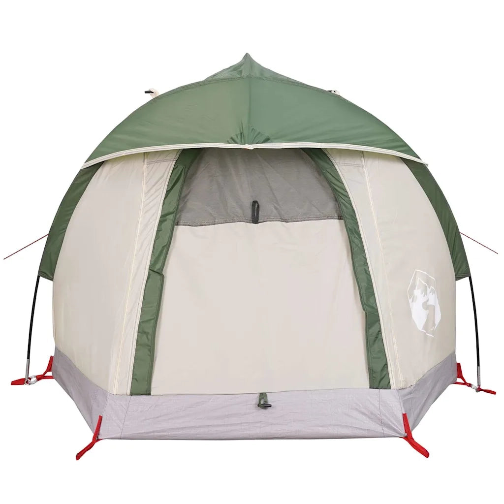 Tenda da Campeggio a Cupola per 1 Persona-Tenda per Escursionismo Verde Impermeabile 648864