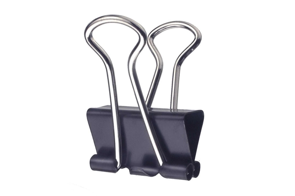 Multiclips Clips 19 Mm Nero Pezzi 16 - Masidef