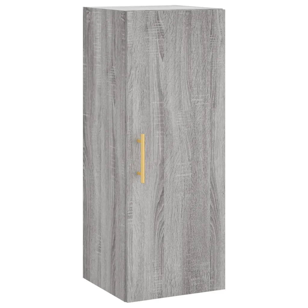 Credenza Grigio Sonoma 34,5x34x180 cm in Legno Multistrato 3198847
