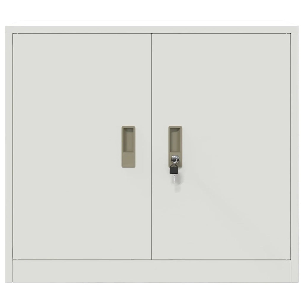 Armadio Bianco 80 x 40 x 70 cm Acciaio