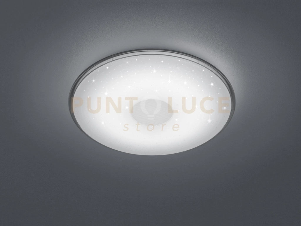 SHOGUN PLAFONIERA LED 21,5W 2400lm, 3000 - 5500K TONDA CON TELECOMANDO DIMMER + LUCE CALDA-FREDDA D. 42,5CM