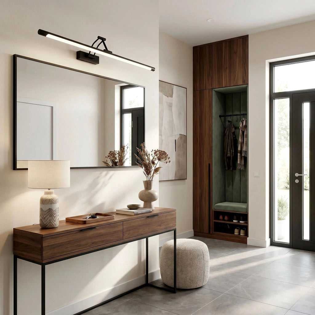 Applique Da Bagno Led Swe027-1w 80cm Black