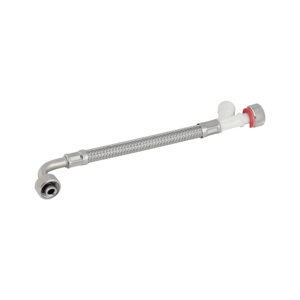 TUBO FLESSIBILE CORAZZATO PER CASSETTA DI RISCIACQUO DA INCASSO SIGMA 8CM   - GBR