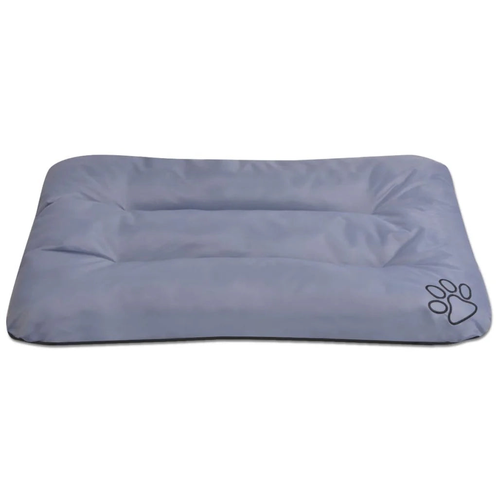 Materasso per cani 100 cm grigio 02_0001607