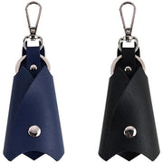 Bustlwor2 Tuo con 2 Stuks, Tuo in Pelle PU, con Porta Chiavi, Mapa delle Chiavi in Pelle, Hanger per le Chiavi in Pelle, Utilizzabile per Tanti Tipi di Chiavi e come Decorazione.