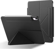 Copriporta per tablet iPad Air 11 pollici - Copriporta pieghevole - Resistente alle graffi - Forte magnetico - Nero - Copriporta per tablet