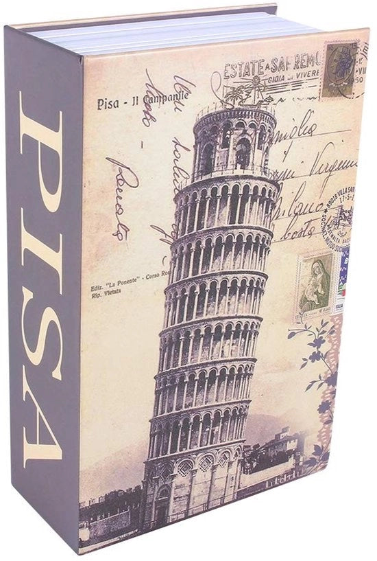 Cassaforte per denaro e gioielli - Libretto di cassaforte - Nascosta per denaro e gioielli - 18x11,5x5,5cm - Deposito sicuro - Nuovo - Cassaforte nascosta