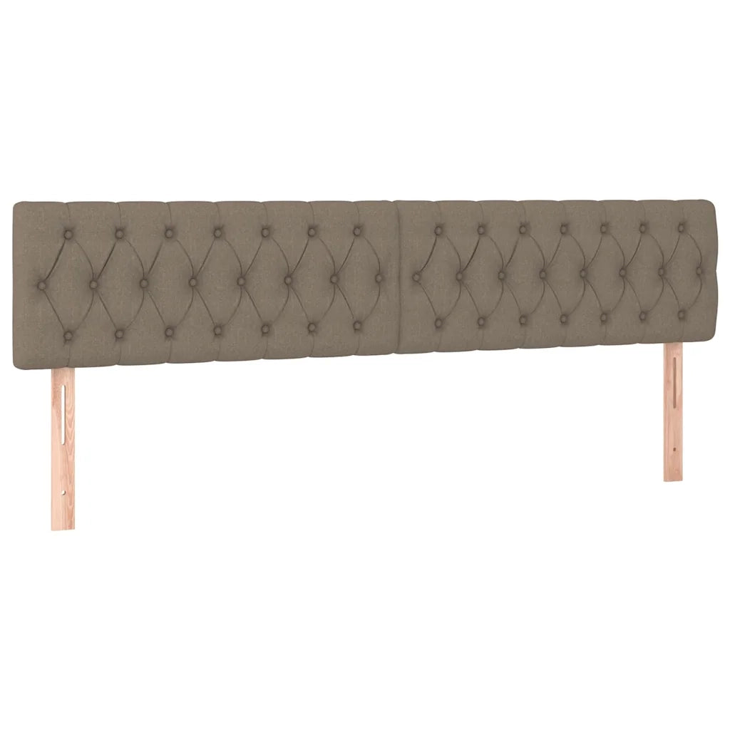 Giroletto a Molle con Materasso Tortora 120x190 cm in Tessuto