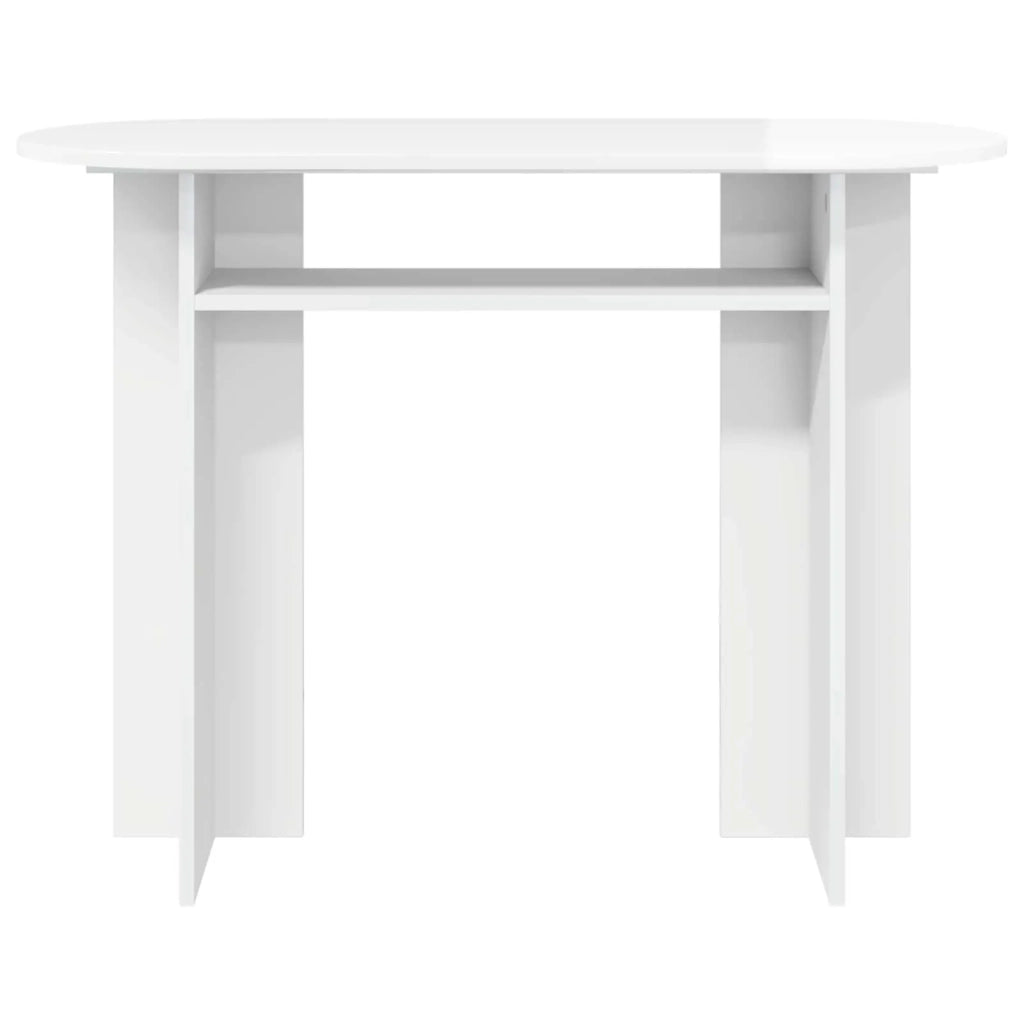 Tavolo consolle Bianco Lucido 100 x 39,5 x 75 cm 8001162