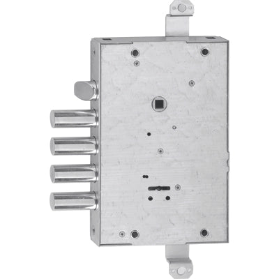SERRATURA METALLO APPLICARE 608F1 ISEO  DM M4 TRIPL+SCR IP.MM 28 E.MM 63 DX/SX (CISA)