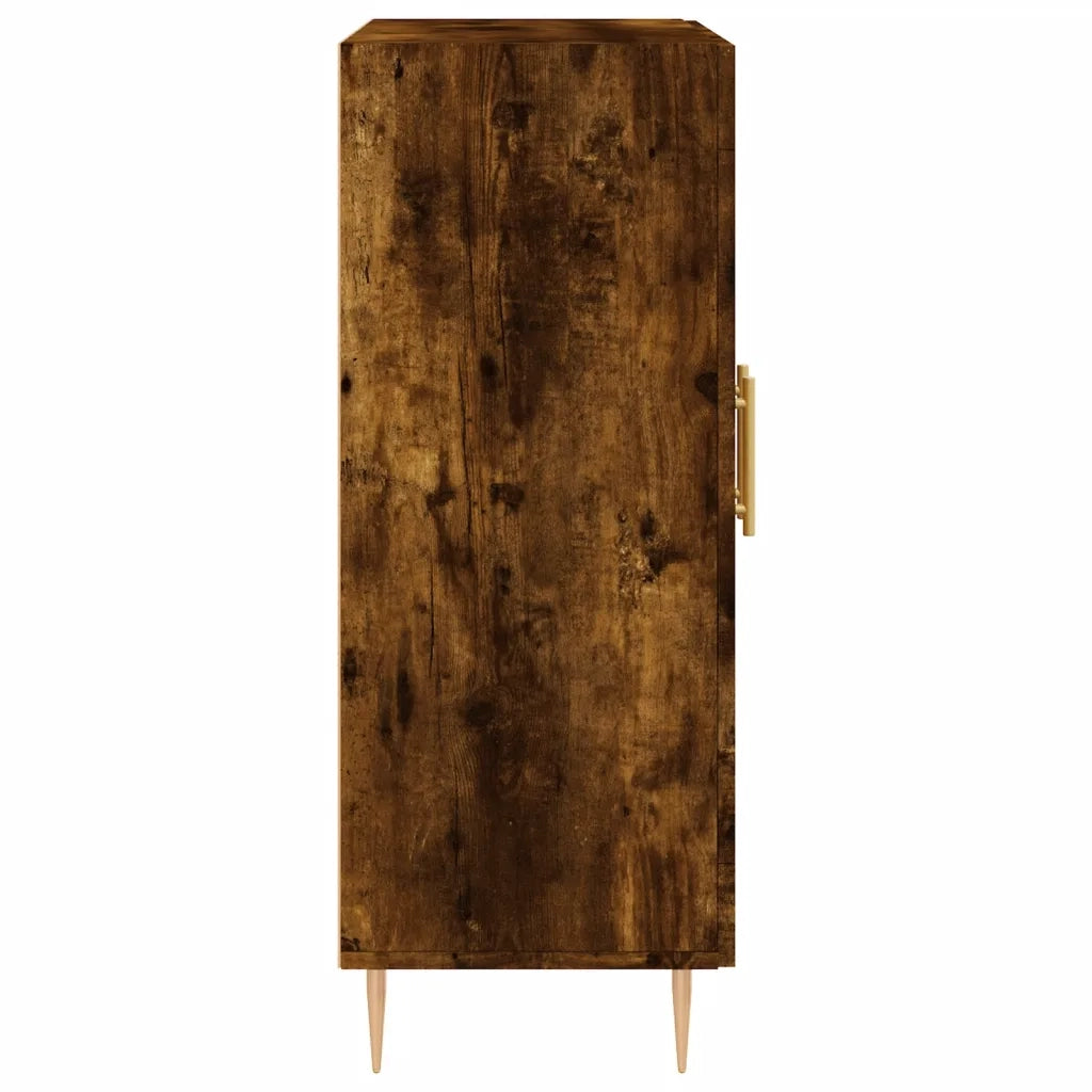 Credenza Rovere Fumo 69,5x34x90 cm in Legno Multistrato 830185