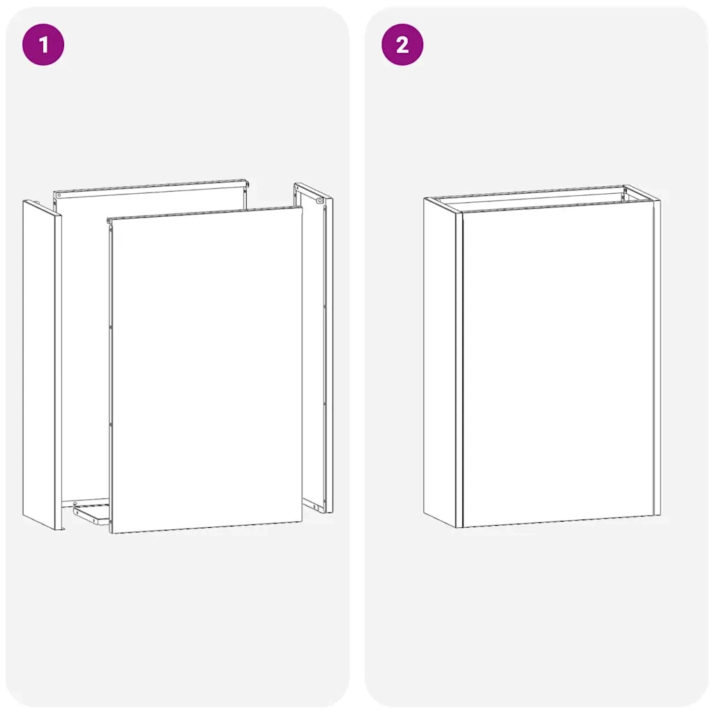Supporto per Ombrellone Antracite 28 x 12 x 41 cm Acciaio CFW9099480