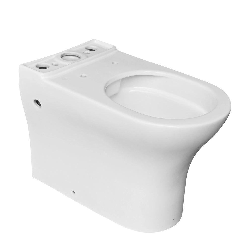Wc a filo muro monoblocco con sistema rimless e sedile soft close Sara
