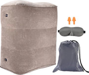 Cuscino di Sostegno Inflato per Viaggi - Sostegno per Sedile di Auto - Cuscino Inflato per Bambini in Aereo - Sostegno per Letto in Aereo per Bambini - Cuscino Inflato per Viaggi