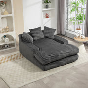 Divano Letto Singolo a Terra con Cuscini ¨C MINIMAL ¨C Velluto Grigio Scuro