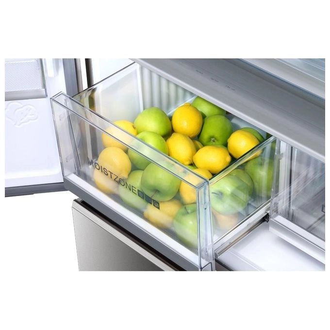 Haier HB18FGSAAA frigorifero side-by-side Libera installazione 539 L E Acciaio inossidabile