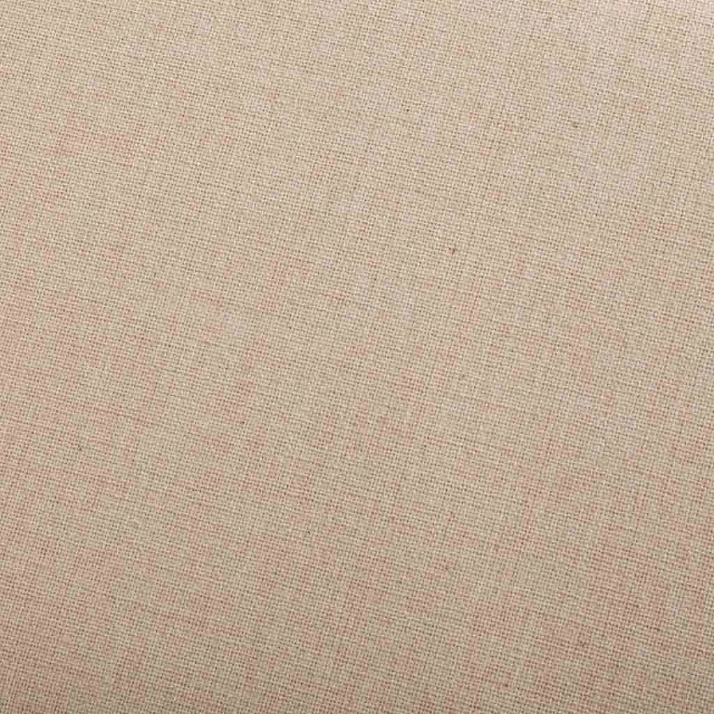 Sgabello beige in legno e imbottita 120x43x48h