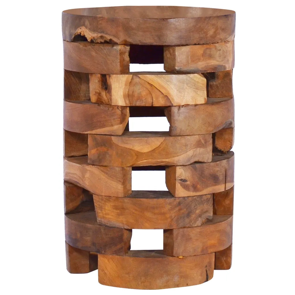 Comodino 30x30x45 cm in Legno Massello di Teak 288808