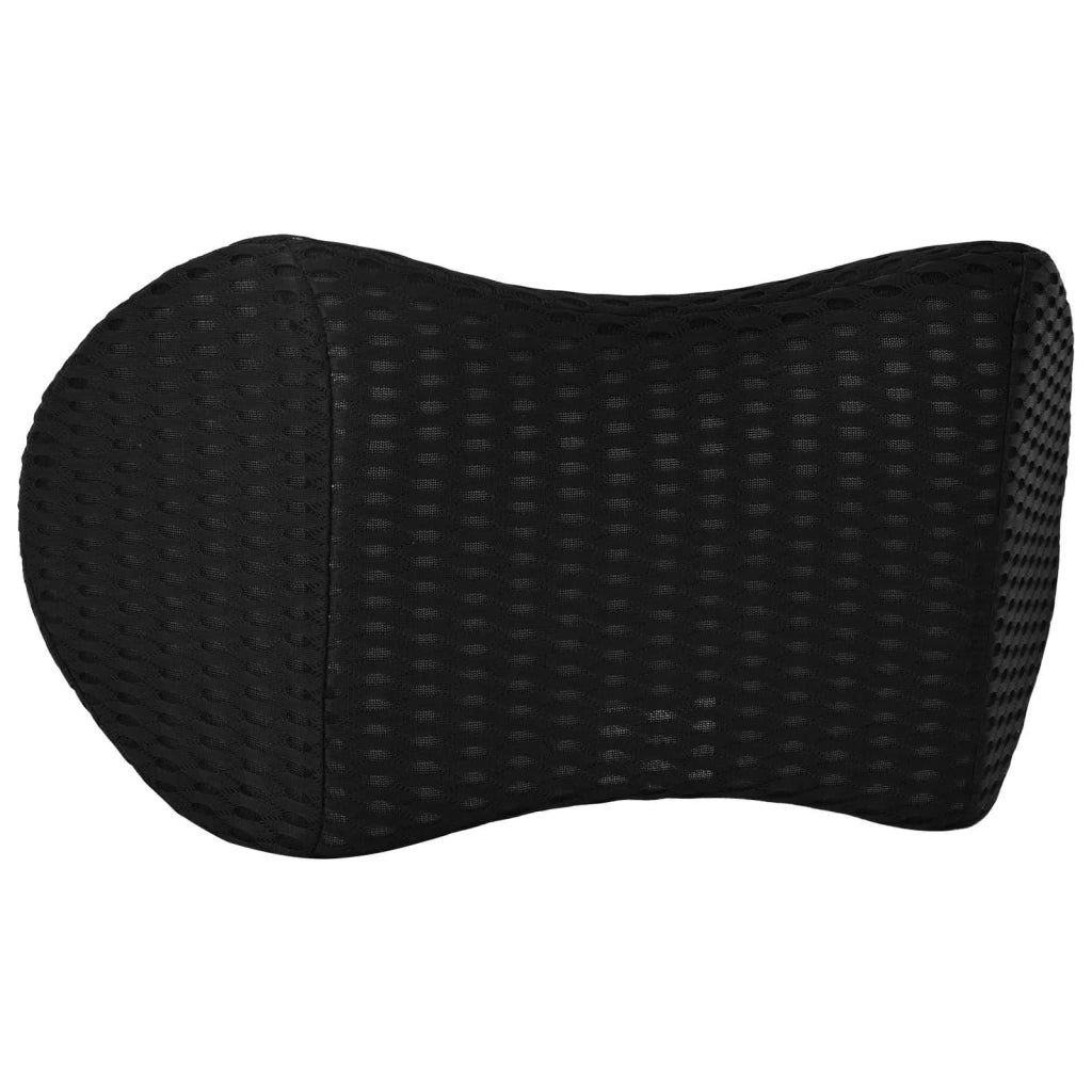 Cuscino lombare Nero Schiuma Memory 46 x 24 x 11 cm CFW2889811