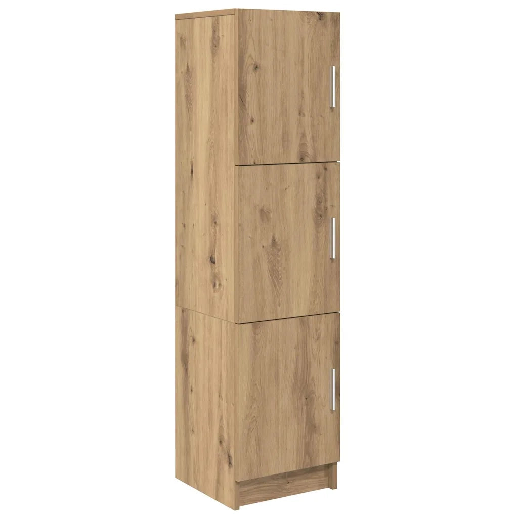 Credenza-Buffet-Armadio da cucina Rovere artigianale 31.5 x 32 x 122.5 cm