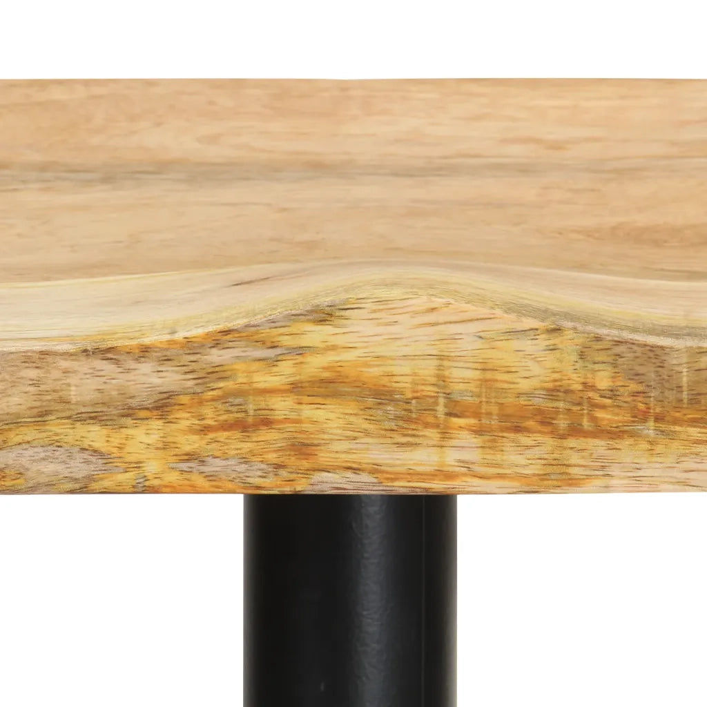 Sgabelli da Bar 2 pz 52 cm in Legno Massello di Mango cod mxl 64077