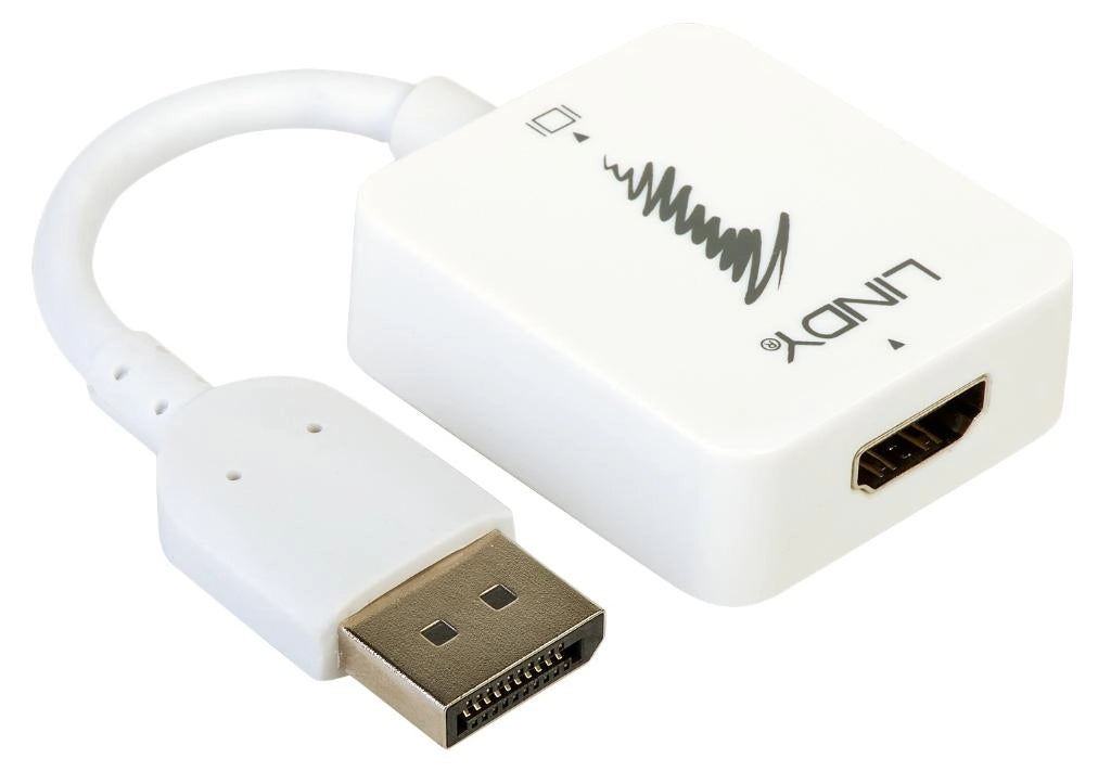 Lindy 38146 cavo e adattatore video hdmi tipo a (standard) displayport bianco