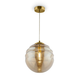 Lampada pendente Pendant in Metallo Vinare Ottone