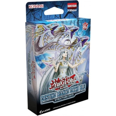 Yu-Gi-Oh! Structure deck Destino bianco occhi blu, Lingua italiana, Konami, Eta 6+
